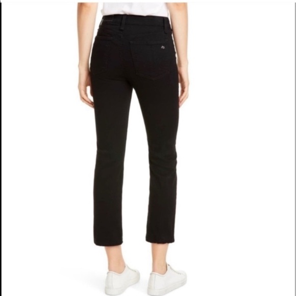 Rag & Bone Nina High Waisted Ankle Crop Slim Jeans - Picture 2 of 10